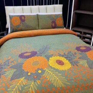 品牌尾货云纱棉四件套亲肤棉纱织棉质提花精品全套床品套件