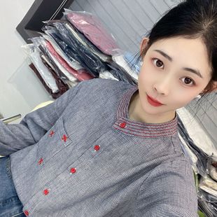 [衬衫合集]宽松秋冬新款打底纯棉长袖衬衫女（S751--S800）