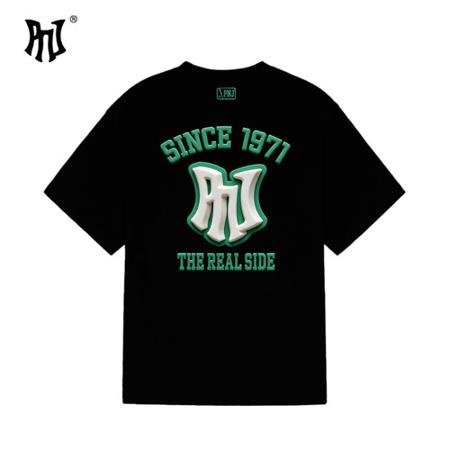 PNJ短袖圆领半袖宽松休闲运动T恤