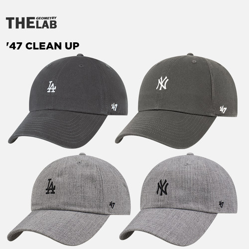 47brand软顶灰色la棒球帽女遮阳