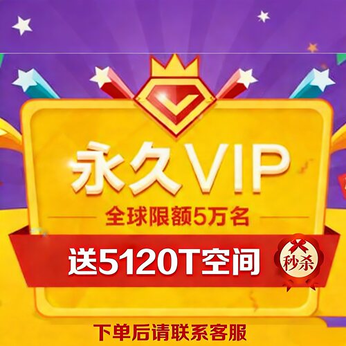 115网盘会员 永久会员送5pb空间扩容