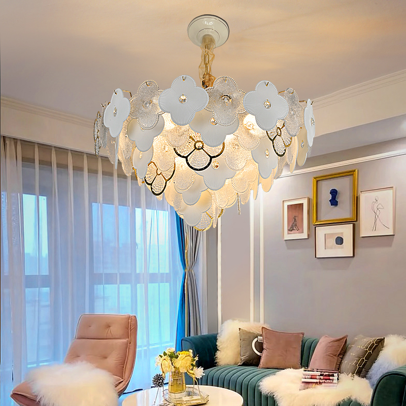 帝拿客厅吊灯卧室餐厅灯奶油风