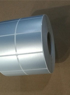 热卖pet哑银不干胶纸40x30mm银色pvc贴纸ZD888T CR 421T G500U G530 MPCP2140 3140 TSC244 342消银龙标签纸