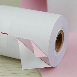 AB220K PRO5C 特惠76针式 GP7645 BS210 XP76II TM210A二联收银纸现货 打印机75x60双层纸AB300K