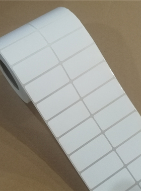 不干胶纸40x15铜版标签纸XPH500 GP1124T ZD/GK888T GT800 MP/CP2140 3140 G500U TSC244 ZT410 511条码纸