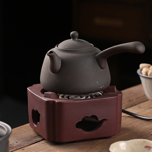 陶土电热丝煮茶炉砂铫烧水煮茶壶干焦奶罐罐壶静音四方小型家用炉