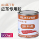 强力胶高粘度艾力克801软性胶水粘接皮革海绵专用黄胶金属塑料多