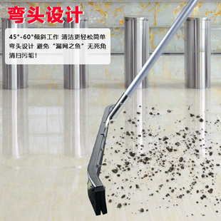 地刮大号海绵刮水器推水刮 长杆推水清洁器加大弯胶推水刮弧度刷