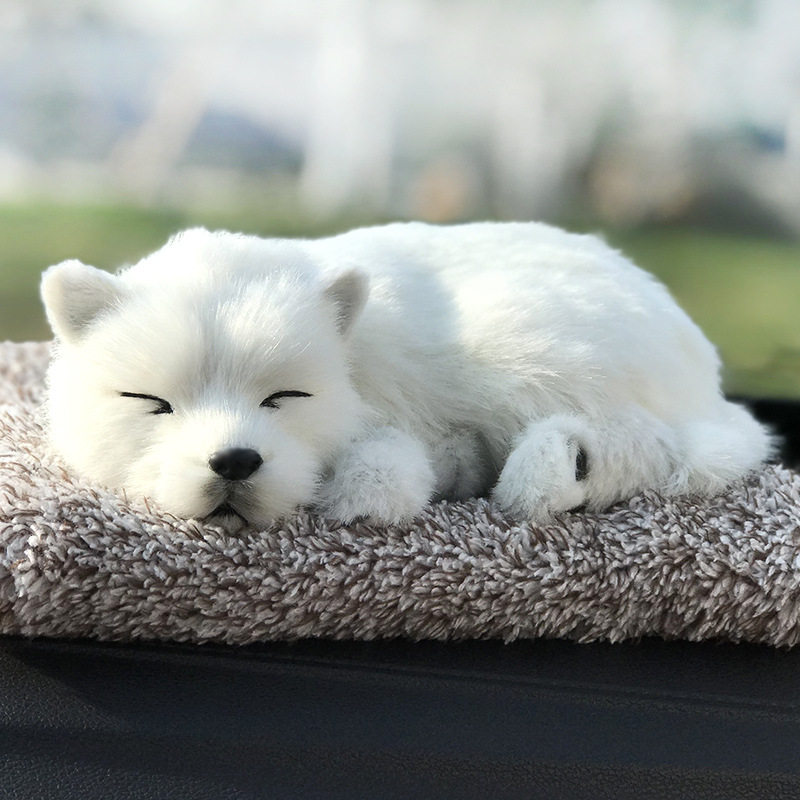 一路平安鹿汽车摆件网红2022新款男士中控台车内饰品摆件炭包垫子