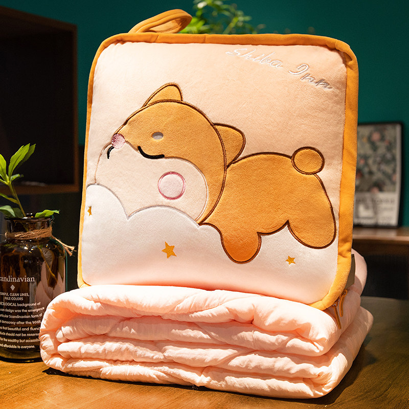 抱枕被子两用二合一车用车载汽车上靠枕午睡枕头空调毯子2022新款,居家布艺,抱枕被,淘宝优惠券,粉丝福利购,淘宝优惠卷