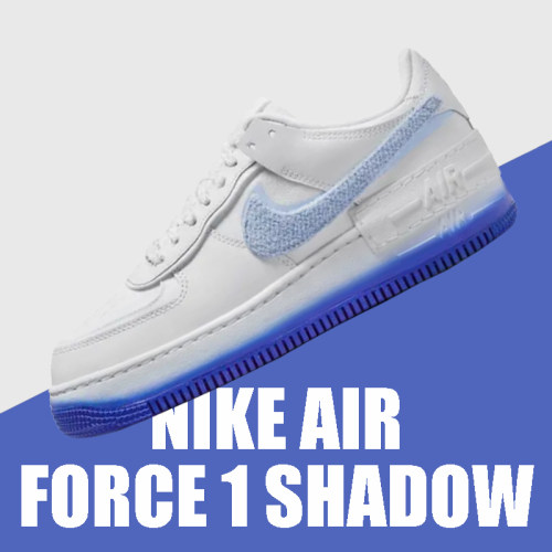 Nike耐克 Air Force 1  AF1low白蓝 低帮女子空军板鞋FJ4567-100