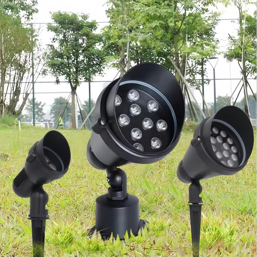 led户外防水花园广告背景照树灯