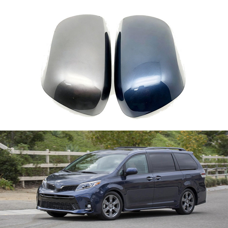 适用于11-20款丰田塞纳SIENNA 美版后视镜盖倒车镜外壳替换外饰