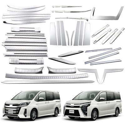 适用于14-17款丰田Toyota Noah Voxy 80系 门碗拉手门边条等外饰