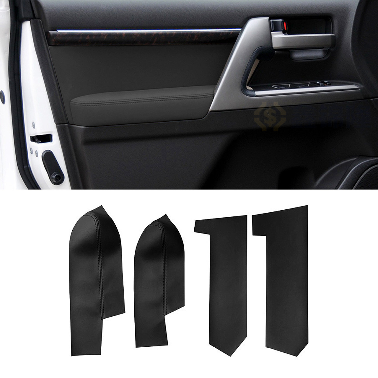 适用于08-21款丰田兰德酷路泽改装门板皮Land Cruiser门扶手包皮,汽车零部件/养护/美容/维保,其他,淘宝优惠券,粉丝福利购,淘宝优惠卷