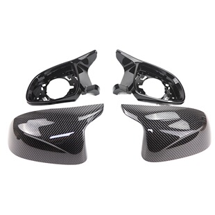 G05后视镜外壳牛角带前框碳纤替换AN G02 适用于新宝马x3x4x5 G01