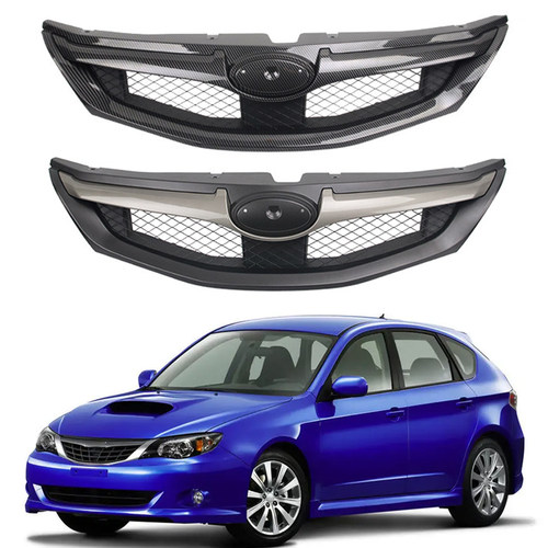 适用于08-10款斯巴鲁翼豹Impreza WRX Wagon5门前杠中网前杠格栅