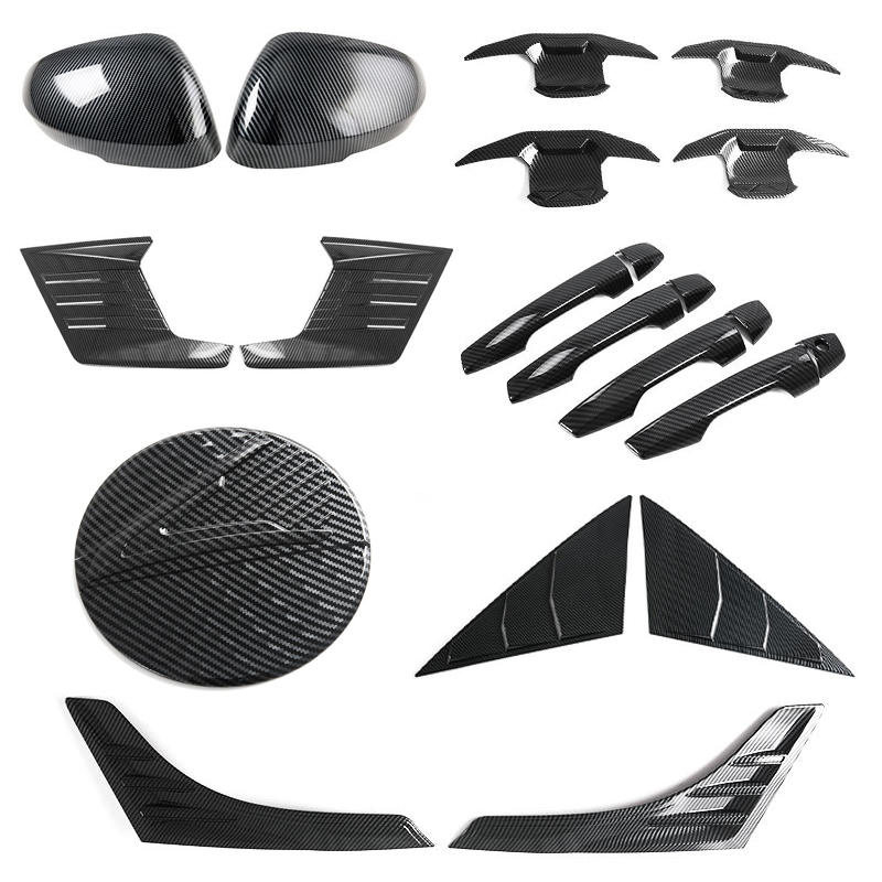 适用于25款三菱Xforce Outlander spor 拉手门碗倒车镜盖前后风刀