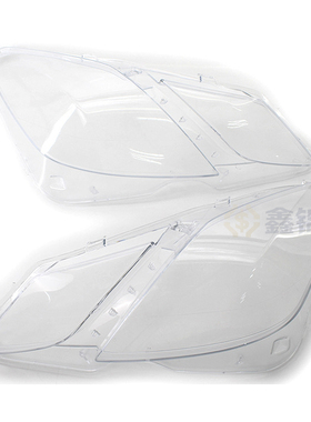 适用于09-12年奔驰E级W207双门版大灯面罩大灯前照PC灯罩壳