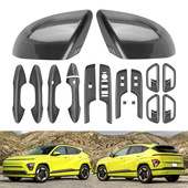 倒车镜盖拉手把手玻璃开关内外饰用品 现代科纳KONA 适用于23 24款