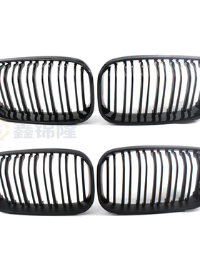 适用于15-17年款宝马1系F20F21双线中网进气格栅中网汽车配件改装