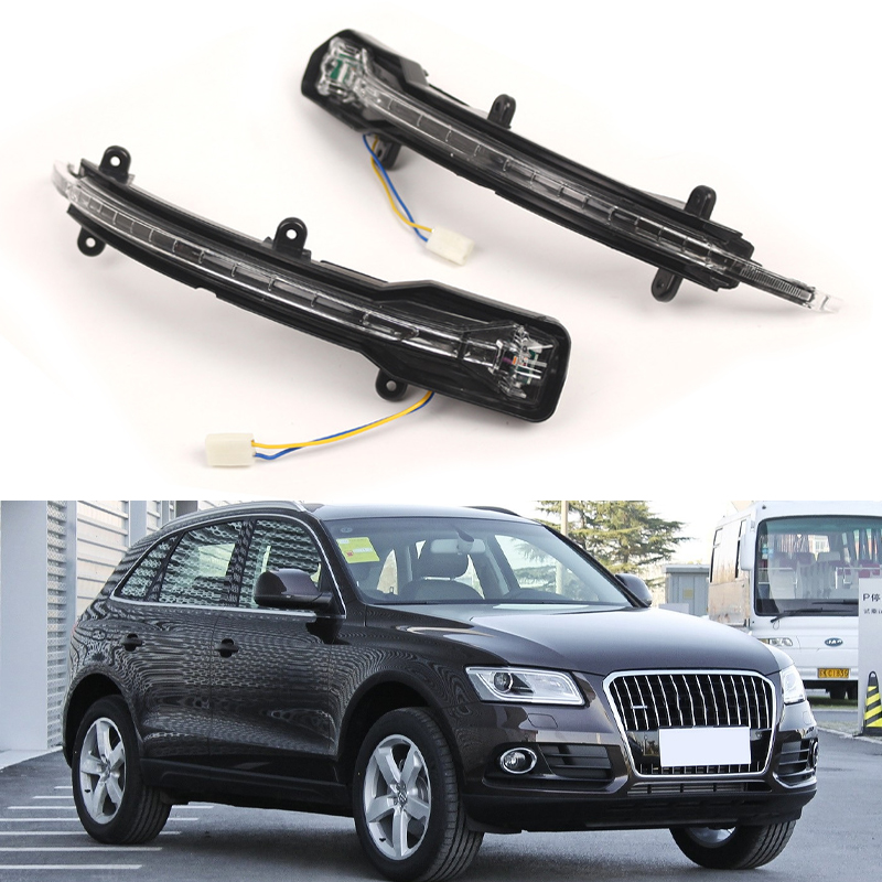 适用于09-16款奥迪Q5Q7倒车镜转向灯信号灯4L0949101A 4L0949102A