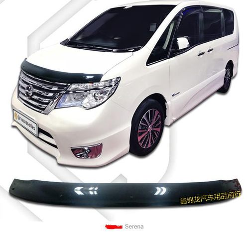 塞丽娜C24 C25 C26 Serena逍客沙石挡砂石挡引擎盖机盖防护挡砂板