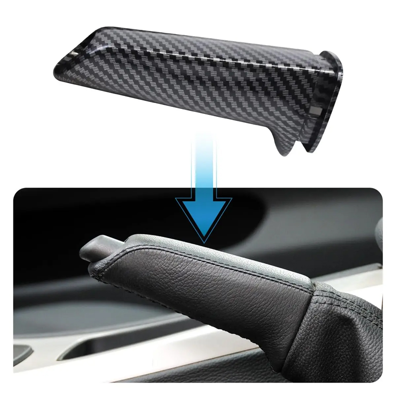 适用于宝马E46 E90 E92 E60 E61 F20 F30 F22F32手刹套手柄把套件