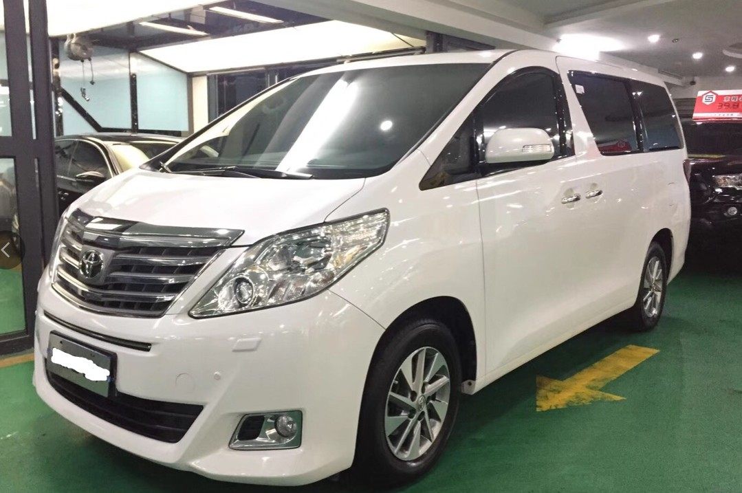 埃尔法09-14款电镀铬倒车镜20系碳纤维后视镜框反光镜框贴改装饰