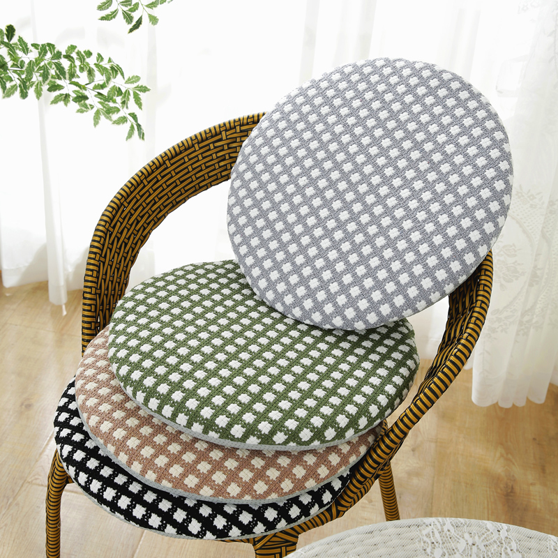 棉线有拉链可拆洗，含4厘米海绵