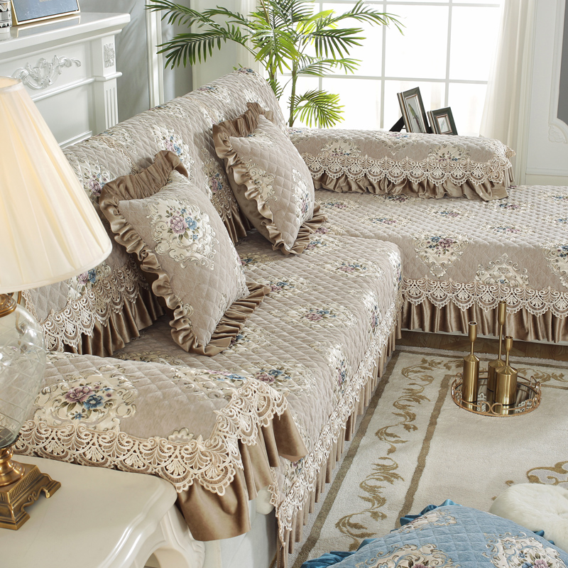 四季通用沙发垫套罩防滑北欧定做