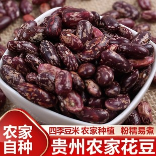 贵州花豆腰豆今年新四季豆米农家做酸菜豆米火锅豆米干货芸豆杂粮