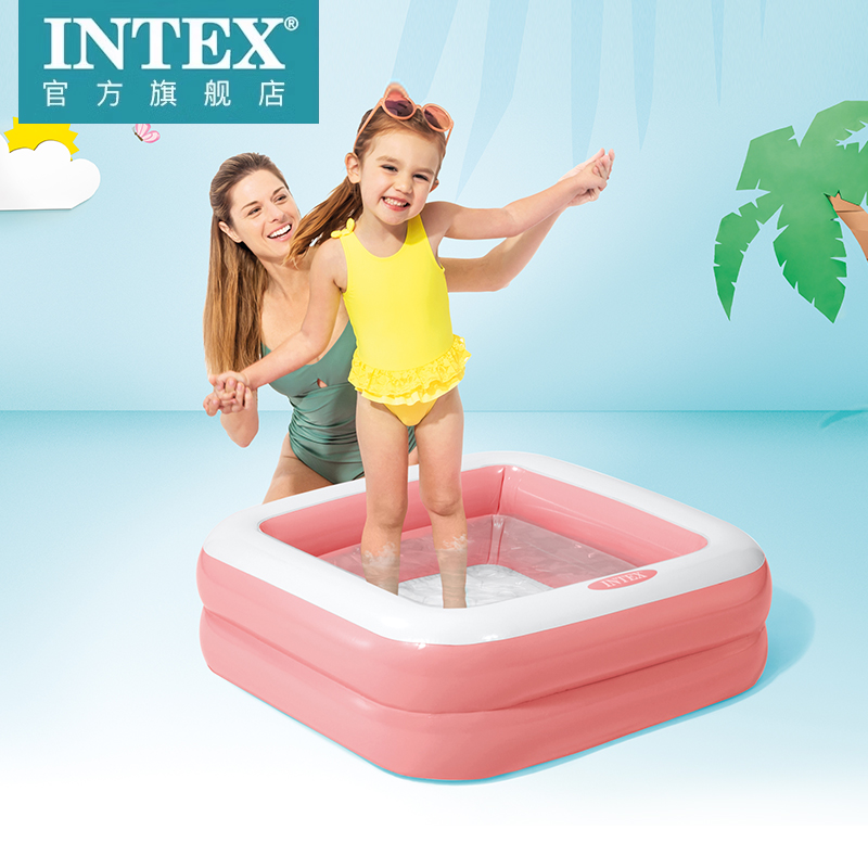 intex小号戏水浴盆洗澡游泳池