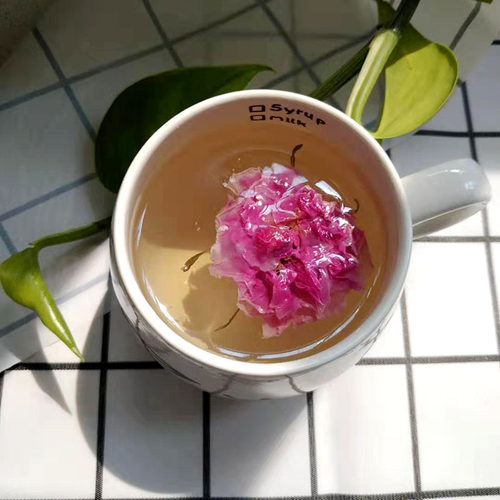 玫瑰花茶50克平阴花冠姜小玫