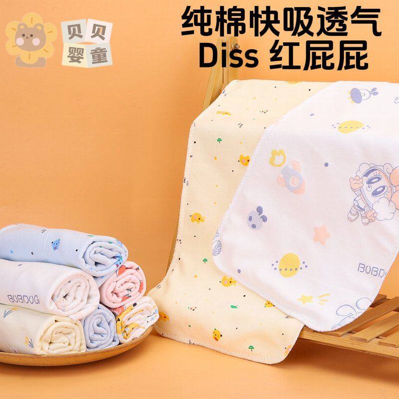 新生儿双层尿布裤婴幼儿秋冬厚款加厚夹棉尿布训练裤可调节尿布裤