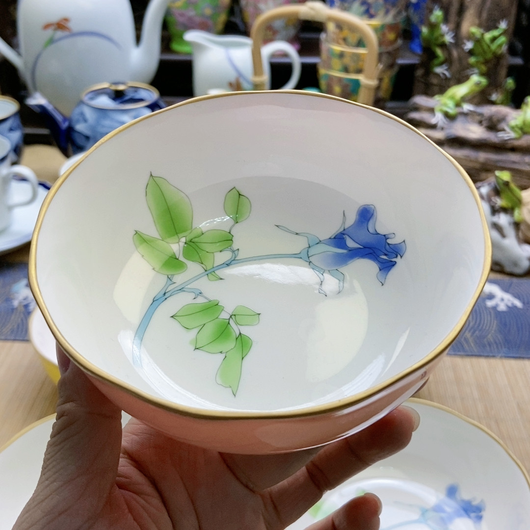 稀有款！福利出！高品香兰社粉釉玫瑰米饭碗 微微瑕,餐饮具,茶杯,淘宝优惠券,粉丝福利购,淘宝优惠卷