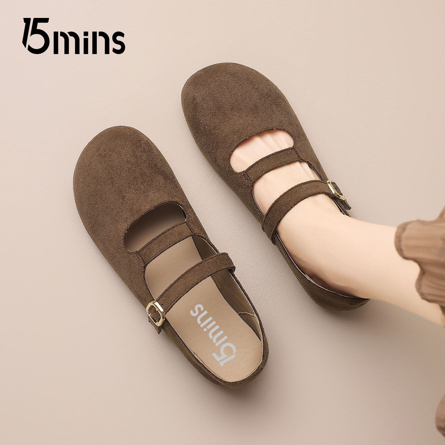 15mins法式复古玛丽珍女