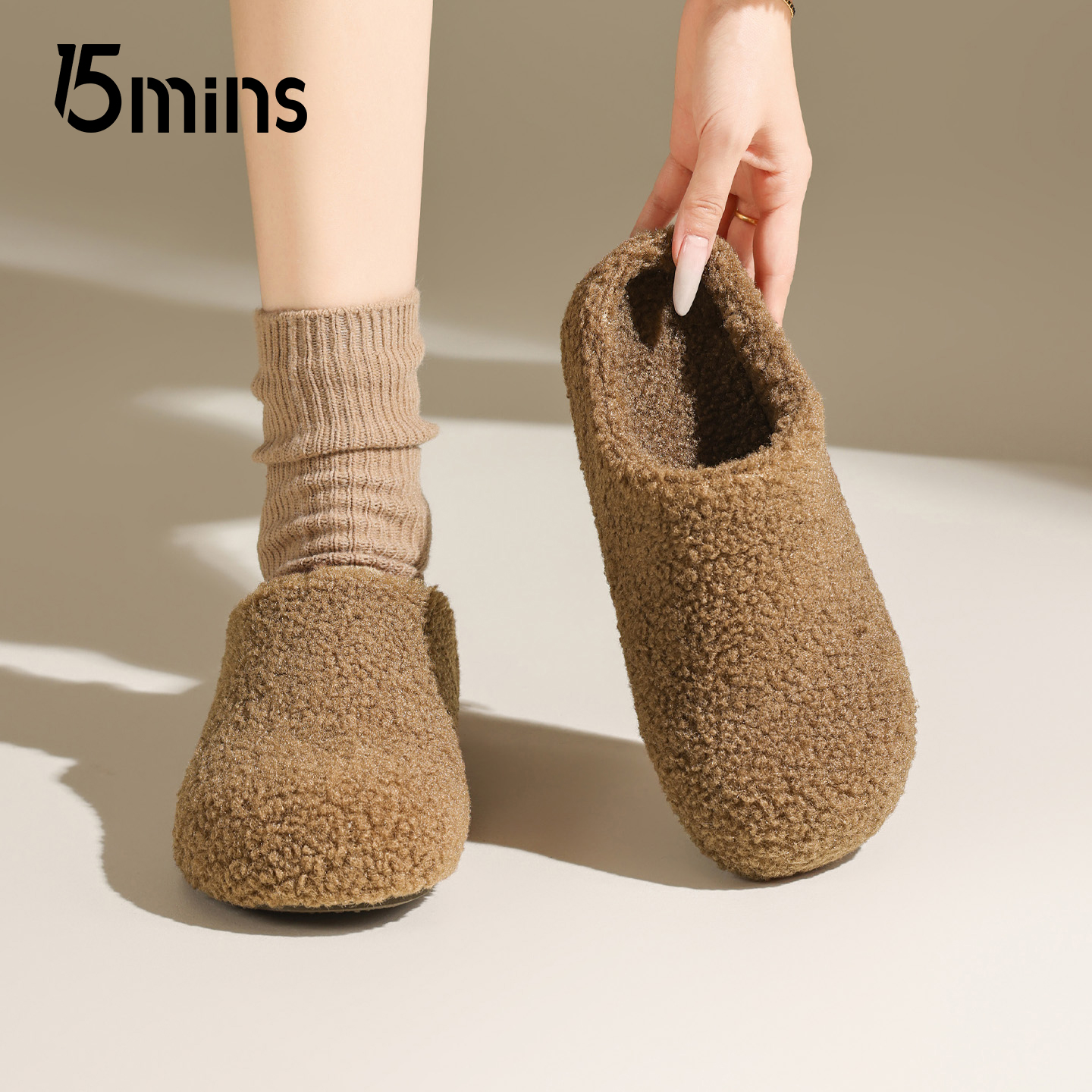 15mins勃肯鞋女2025新款春季外穿