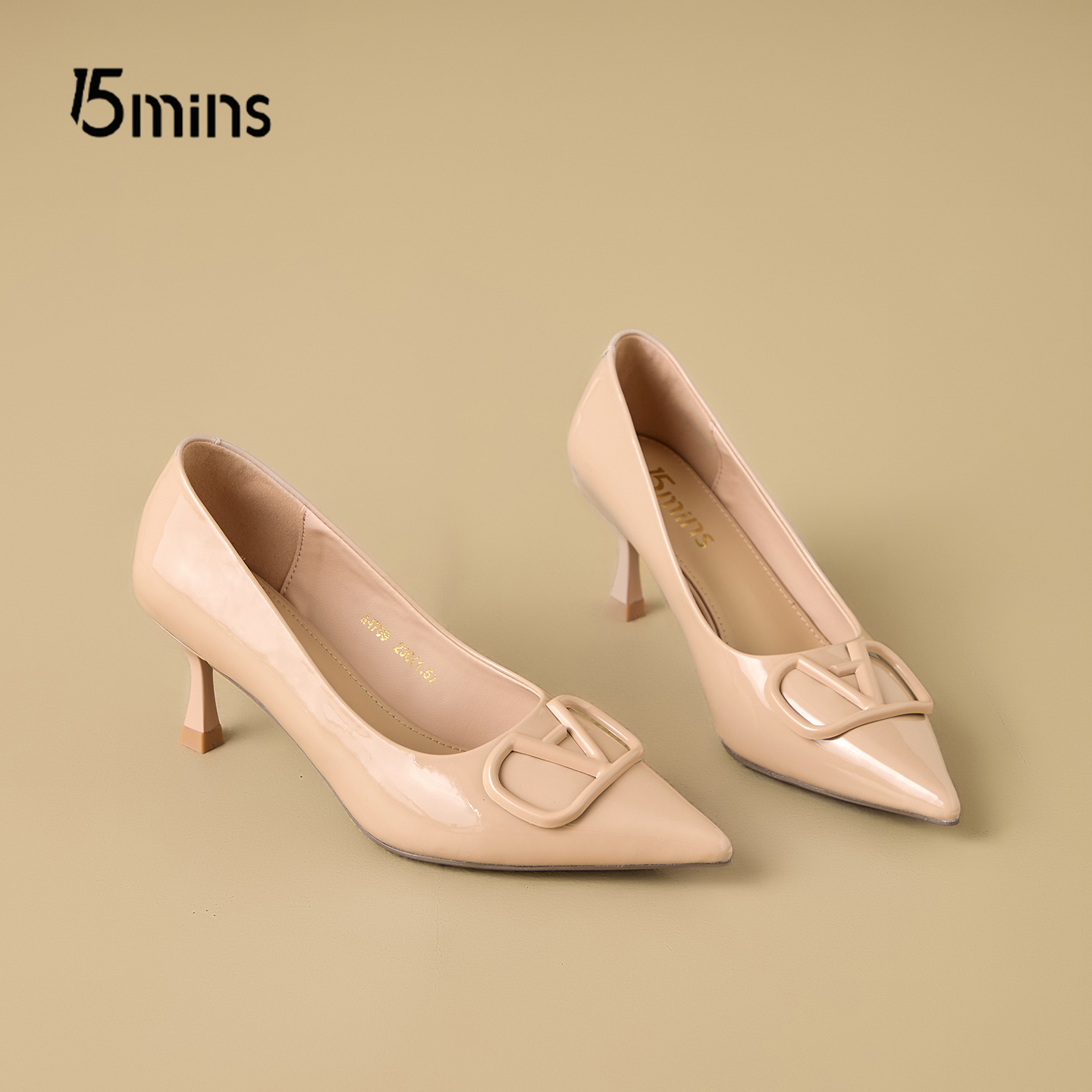 15mins一脚蹬不累脚单鞋女通勤