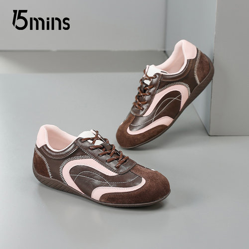 15mins复古德训鞋女款2025秋季