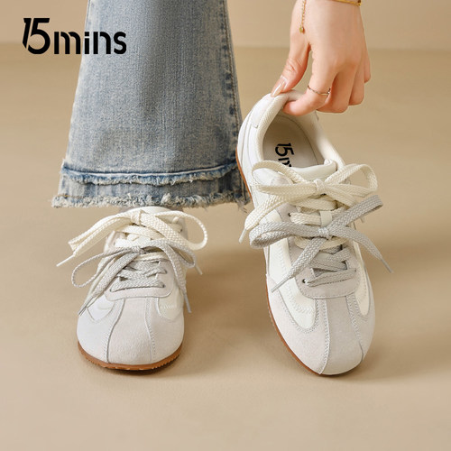 15mins休闲平底芭蕾德训鞋