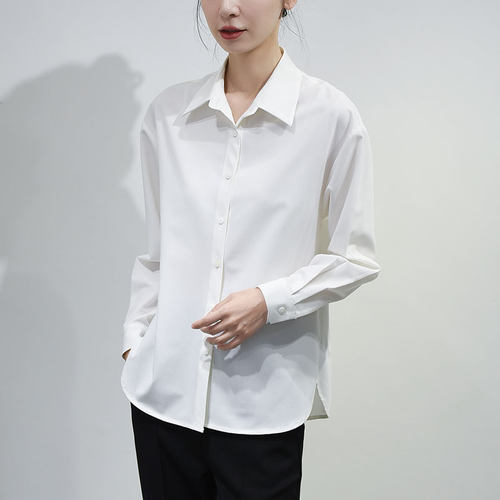 通勤弹力棉抗皱免烫棉衬衣