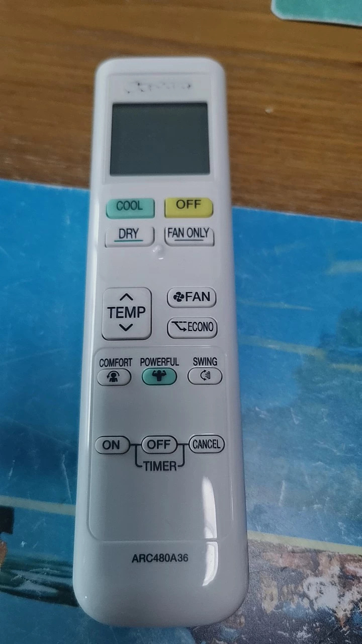 英文版適用於大金空調遙控器ARC480A36 ARC480A1 ARC480A20通用