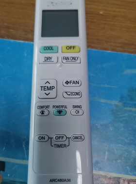 英文版適用於大金空調遙控器ARC480A36 ARC480A1 ARC480A20通用