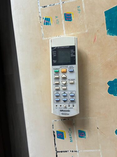 适用Rasonic乐信松下空调遥控器 RS-PS9QK-1 4502-1 A75C3300全新