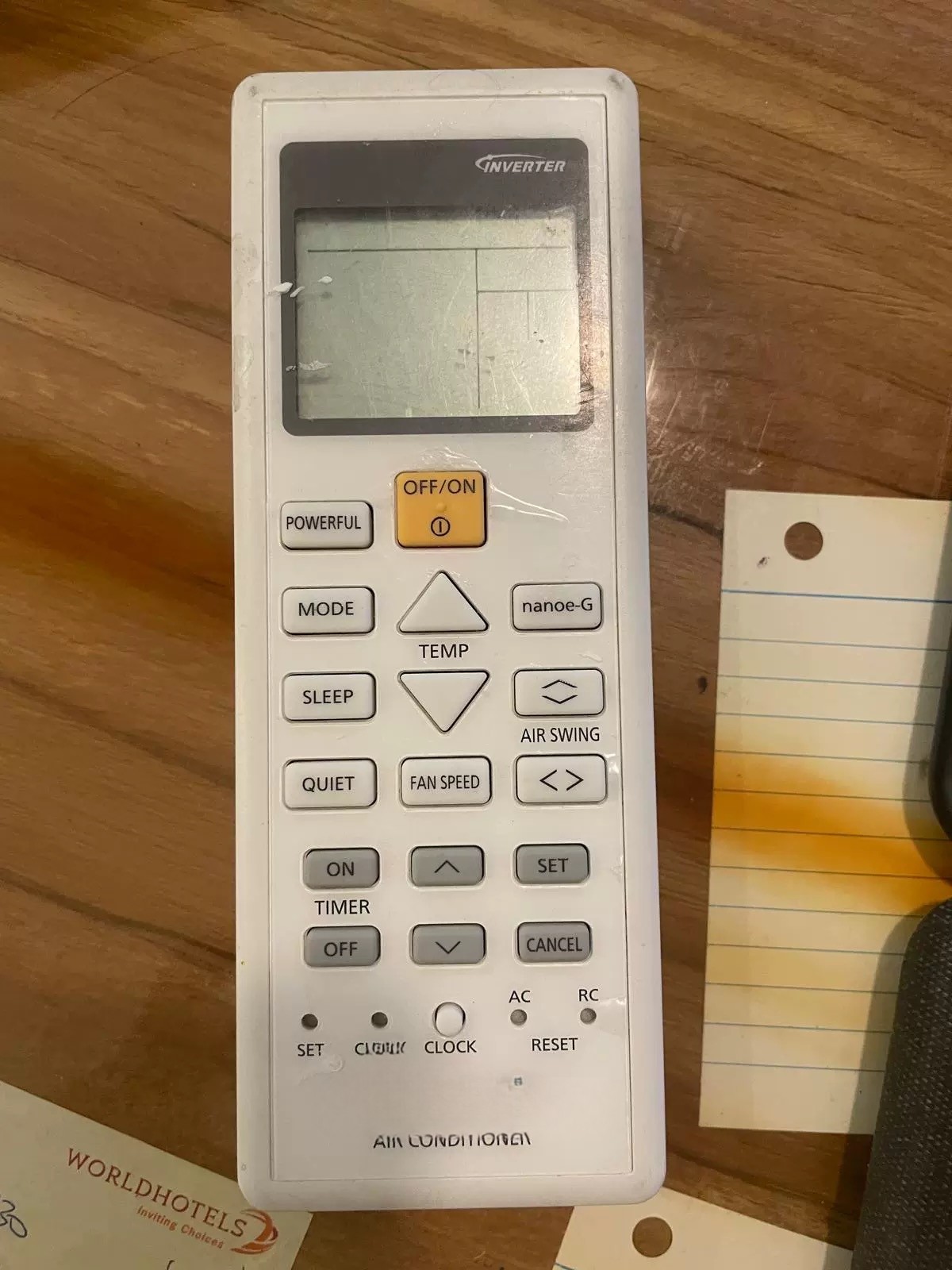 适用Panasonic 松下空调遥控器 CS-RE24UKA 12730 冷暖通用全新