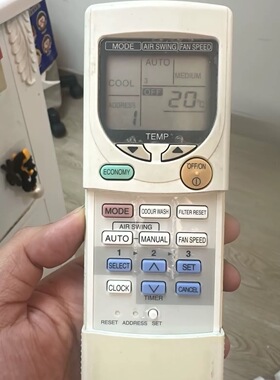 原装适用松下空调遥控器A75C2739 A75C2741 CZ-RL522W A75C2737