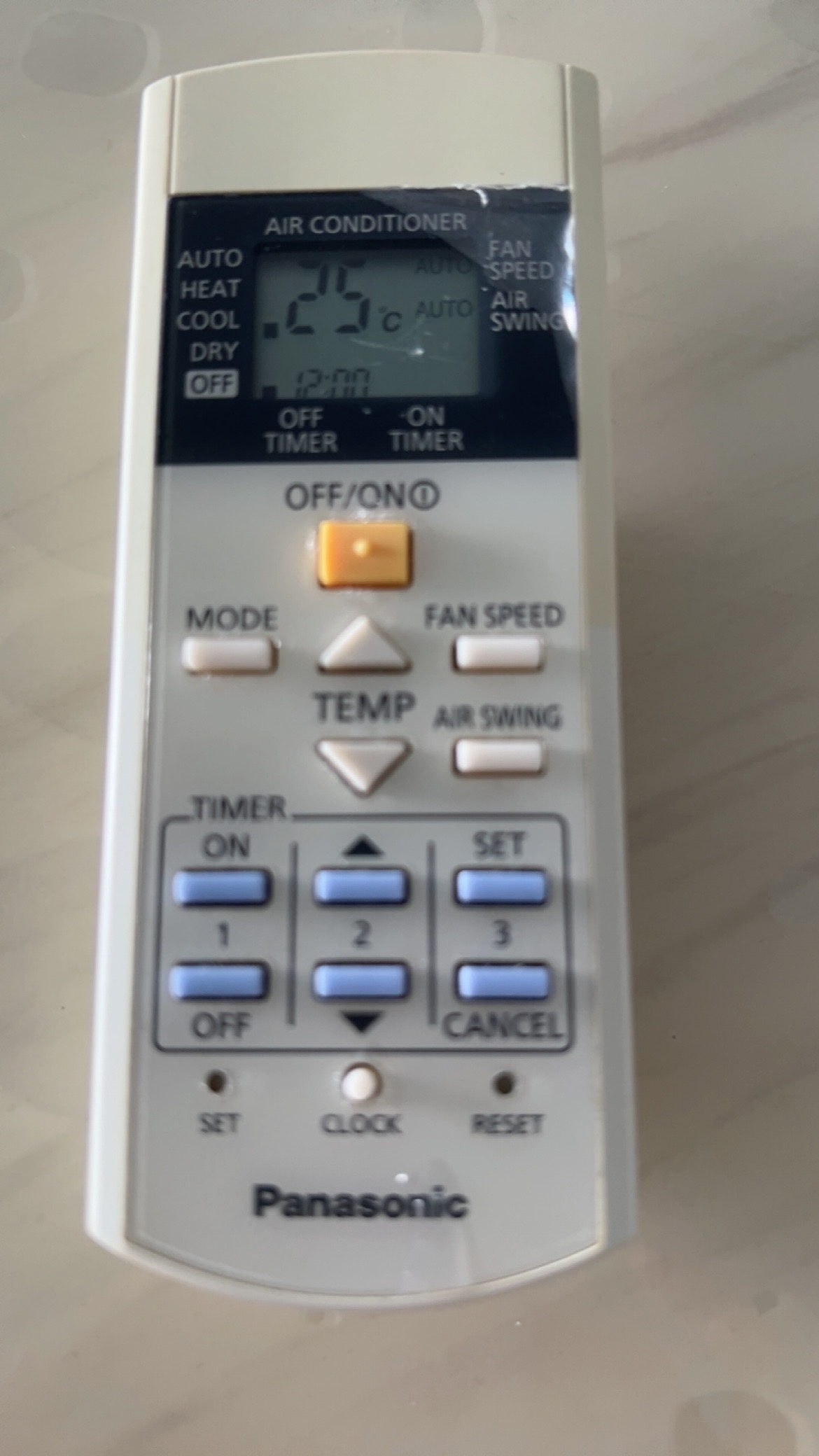 适用于松下 Panasonic冷气机 KF-25GW/AI CS-C9KAI 空调遥控器