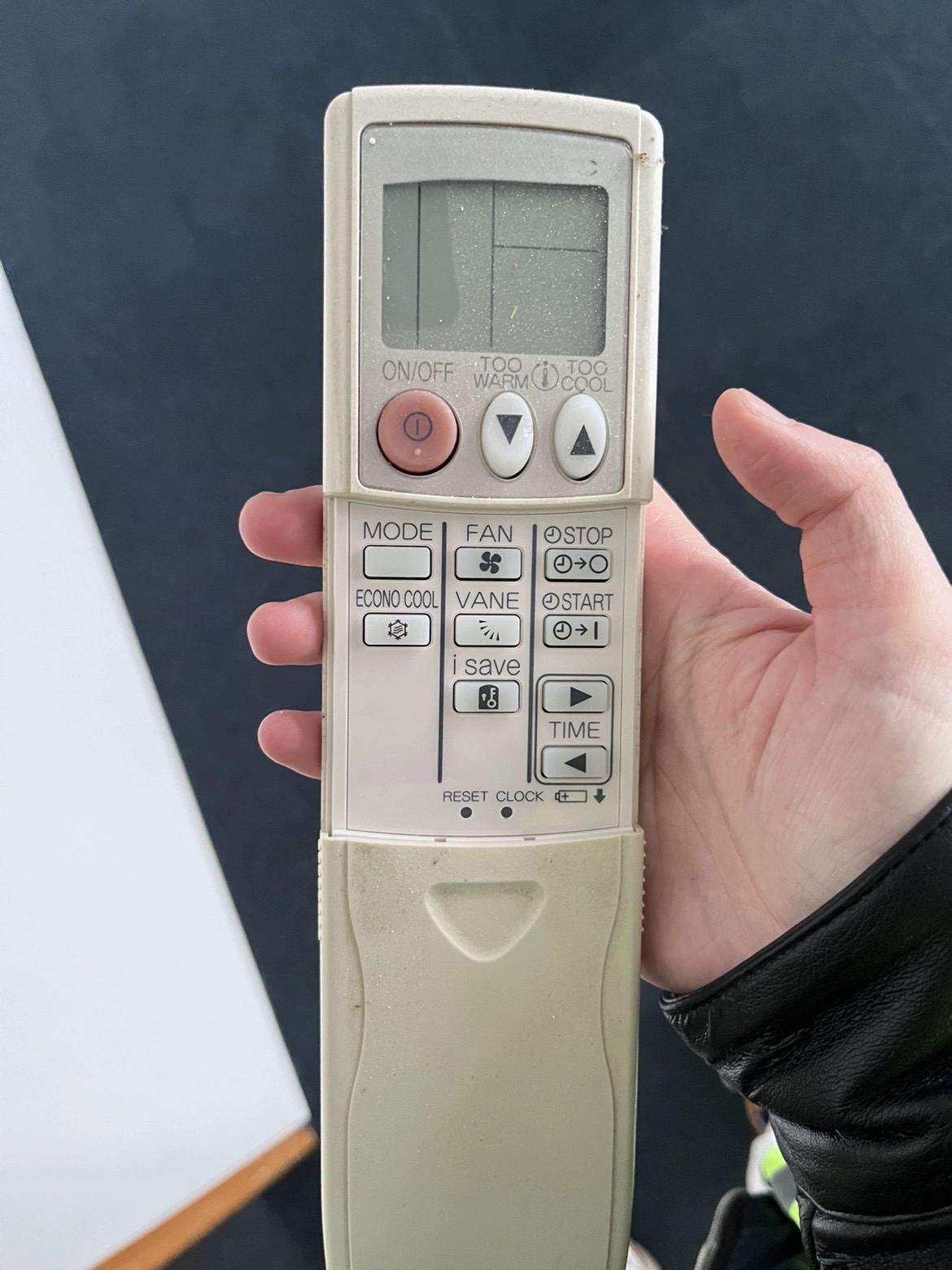 英文全新三菱空调遥控器KM09A/KM05AS/BS/KM05E/KM05B/KM07E