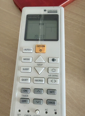 英文版适用松下空调遥控器 16110 15970 15960 15950 15940 15930